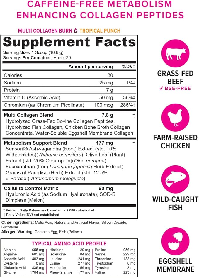 Hydrolyzed Collagen Peptides Powder for Women