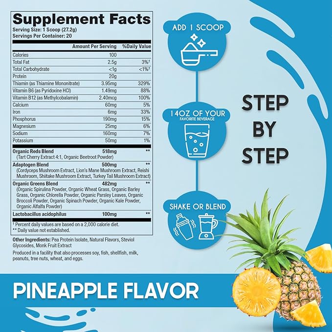 Elite Recovery Protein Clean, Low Carb 20 Servings 1)