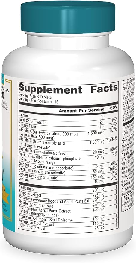 Source Naturals Wellness Formula Bio-Aligned Vitamins 45 Tablets