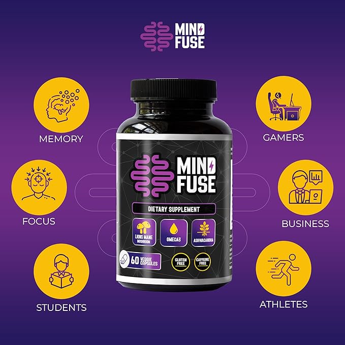 Nootropics Memory Boost Supplement (60 Capsules) 3, L-Theanine