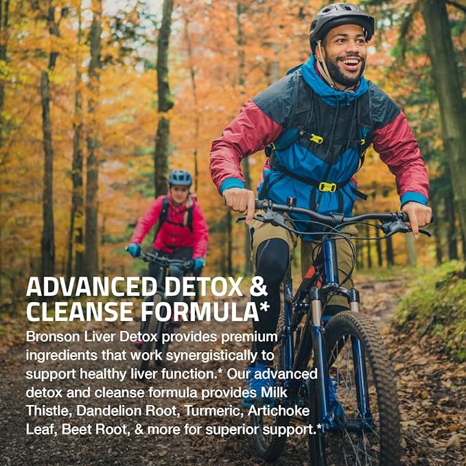 Bronson Liver Detox Advanced Detox & 180 Vegetarian