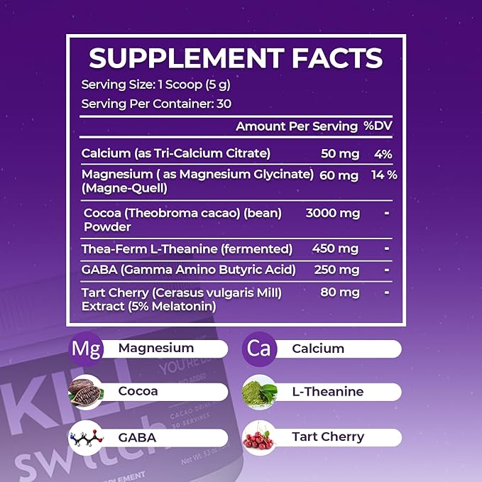 Killswitch Nootropics Brain & Sleep Support Supplement