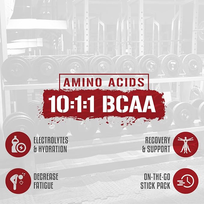 5% Nutrition Rich Piana AllDayYouMay BCAA Powder 9g of