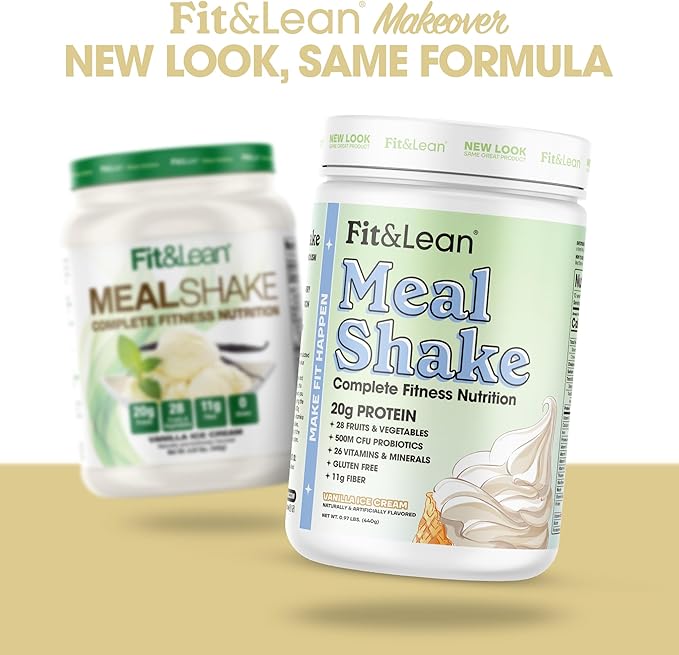 Fit & Lean Meal Shake, Fat 1lb, 10 10 Servings