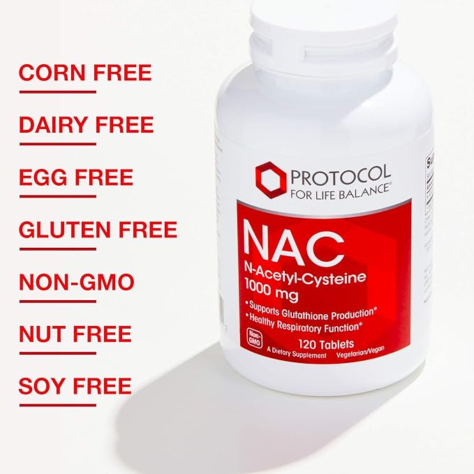 Protocol NAC 1,000mg 120 Tabs