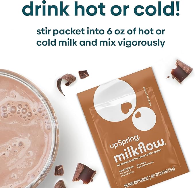 UpSpring Milkflow Electrolyte Breastfeeding Supplement Drink 2 Pack