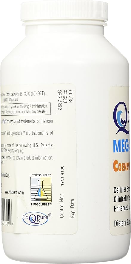 Mega 100 (100mg Hydrosoluble CoQ10) 180