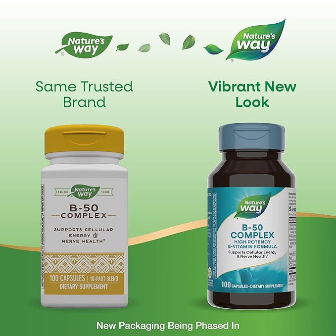 Nature's Way Vitamin B-50 Complex