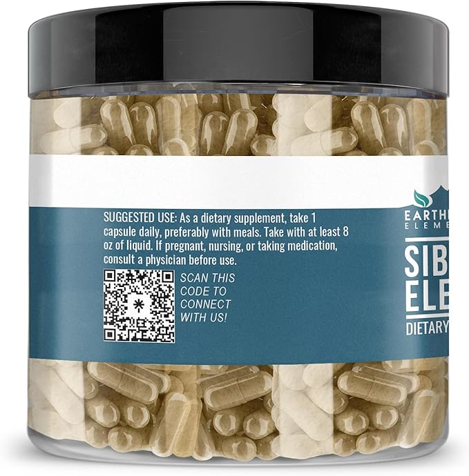 Earthborn Elements Siberian Eleuthero 200 Capsules,