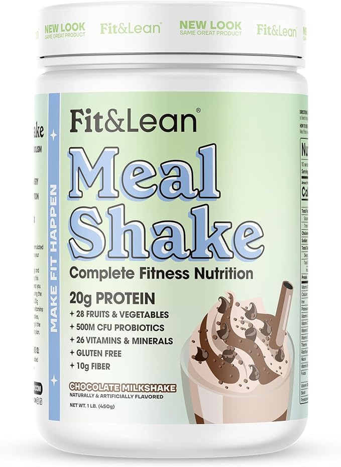 Fit & Lean Meal Shake, Fat 1lb, 10 10 Servings