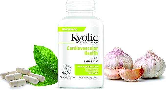 Kyolic Aged Garlic Extract Formula 300 360 Capsules
