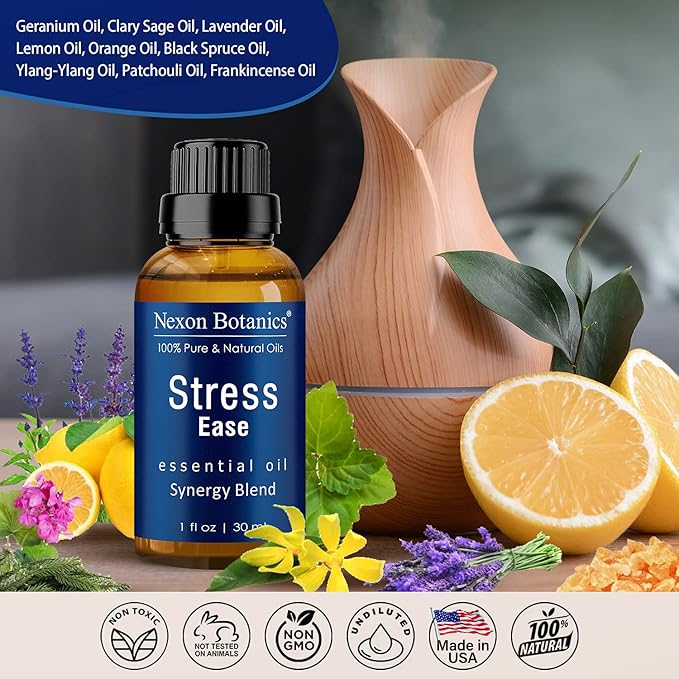 Stress Ease Essential Oil Blend 30ml-