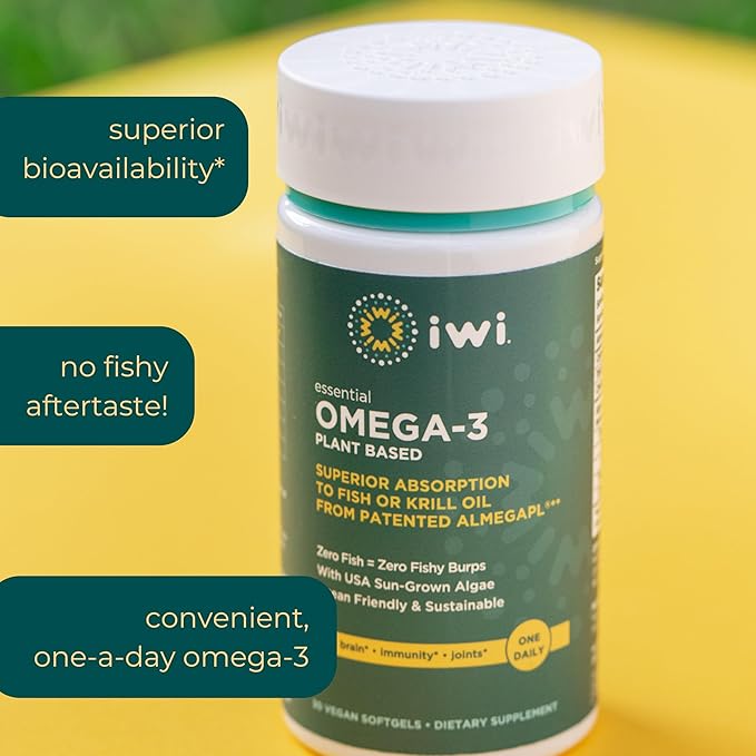 Iwi Life Omega-3 Essential, 30 Softgels (30 Servings), 3 with