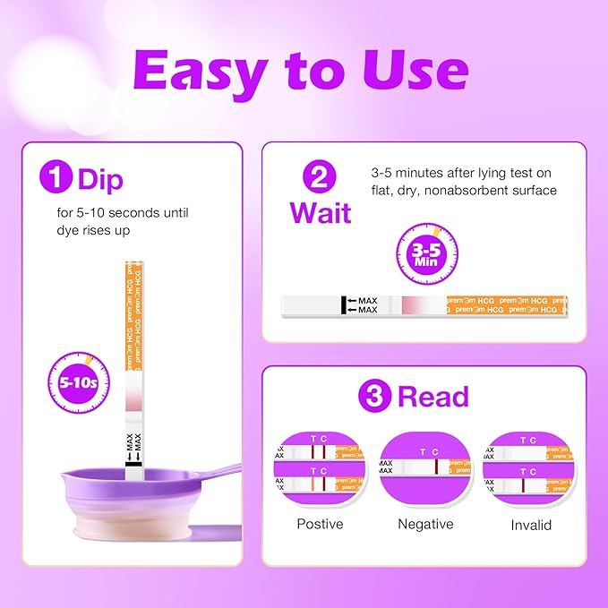 Premom Pregnancy Test Strips: Early Detection 20 Pack