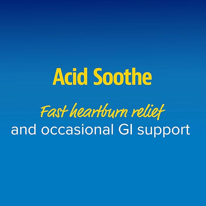 Enzymedica, Acid Soothe, Support for Occasional 3-in-1 Formula 90 Count