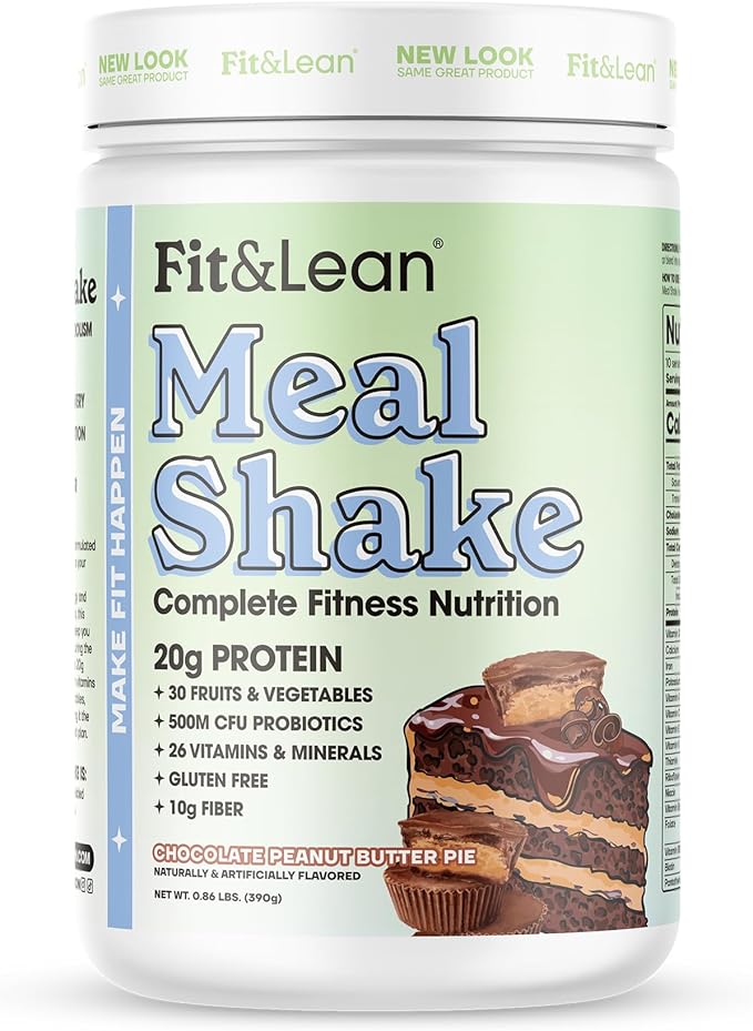 Fit & Lean Meal Shake Meal 1lb, 10 10 Servings