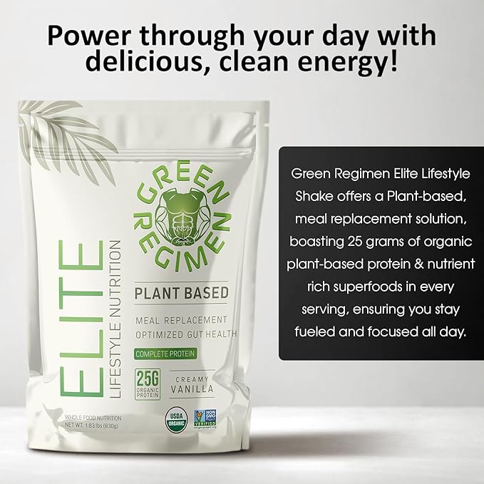 Elite Plant-Based Protein Powder 25g Complete 1 Month
