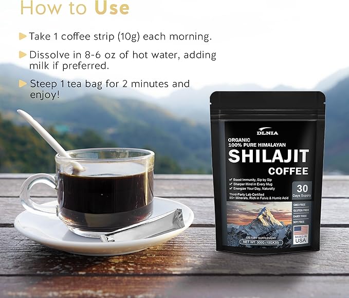 Pure Himalayan Organic Shilajit Coffee-