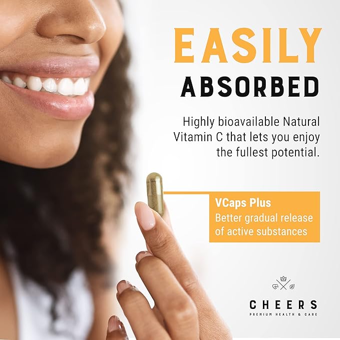 CHEERS - Vitamin C, Natural Immune 1000 mg 90 Capsules