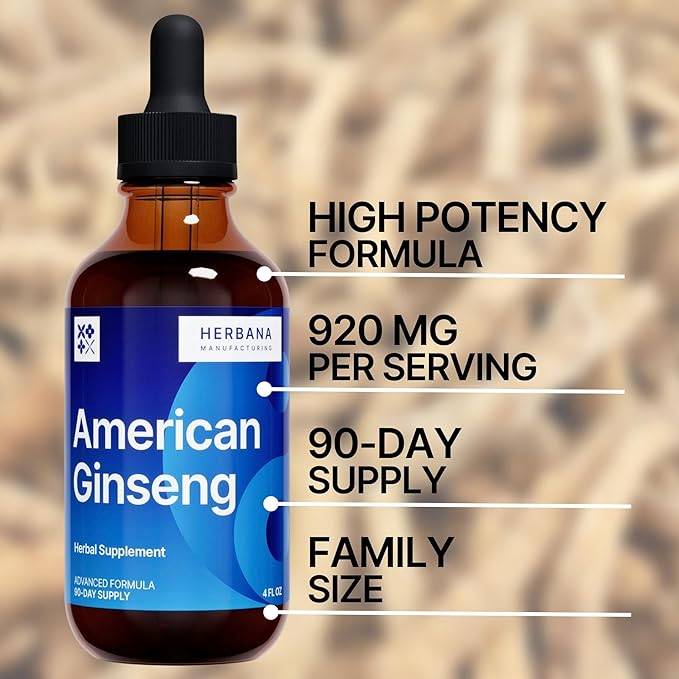 Korean Red Ginseng Liquid Extract 4 fl