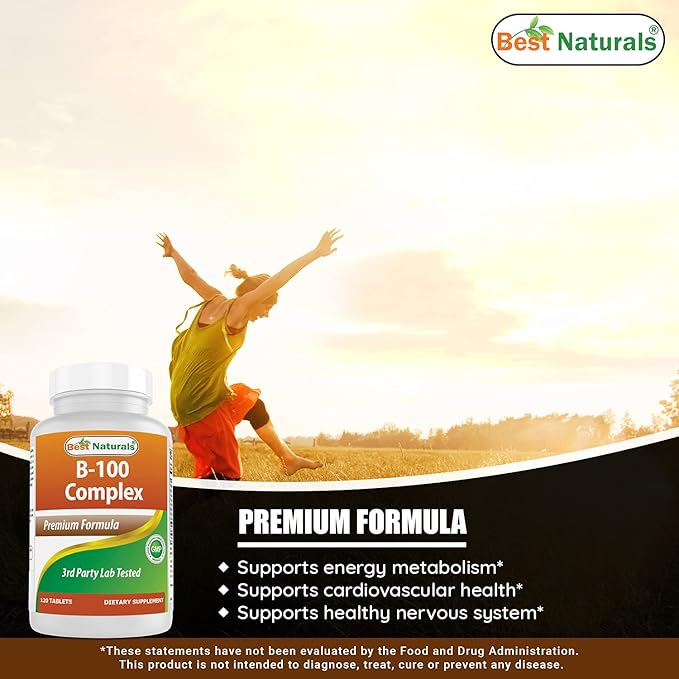 Best Naturals B 100 Complex 120 (120 Count 2))