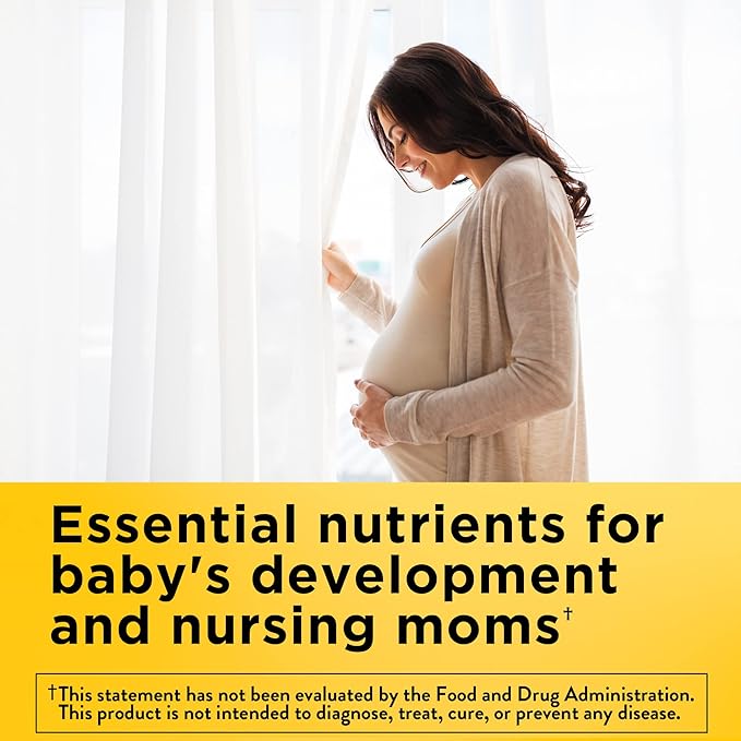 Nature Made Postnatal Multivitamin + DHA 200 mg, D3, Calcium, 60 Softgels