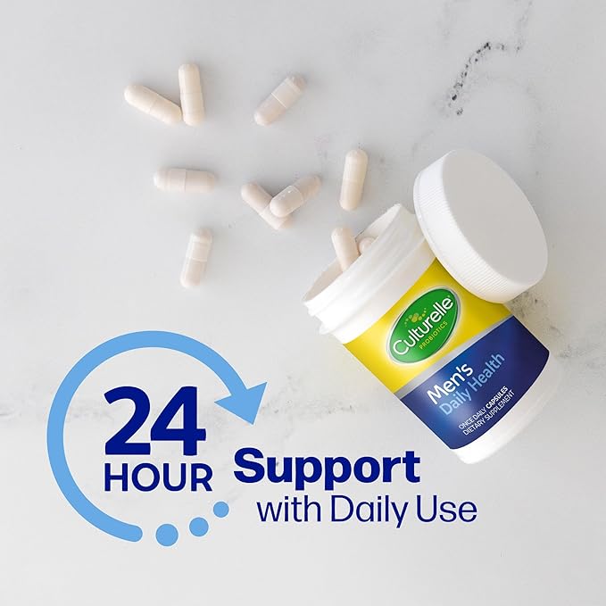 Culturelle Daily Health 8-in-1 Probiotic and 30 Count D3, Vitamin B12