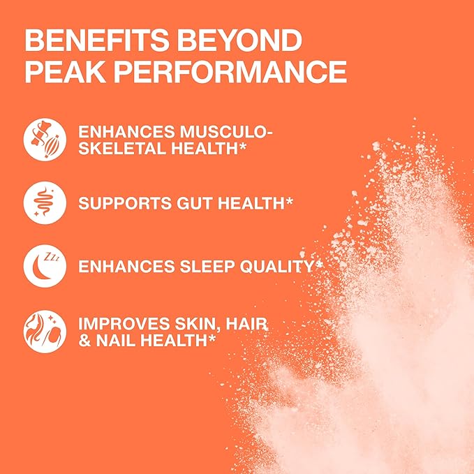 Hydrolyzed Collagen Peptides Protein Supplement 28 Servings, 9.88 oz,