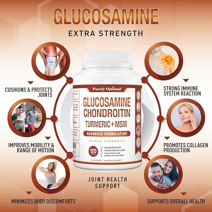 Purely Optimal Premium Glucosamine Chondroitin MSM