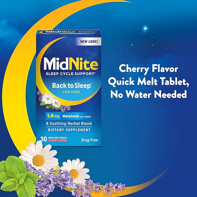 MidNite Sleep Aid Vertical Twin Pack