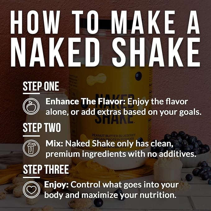 NAKED Shake - Peanut Butter Blueberry 30 Servings
