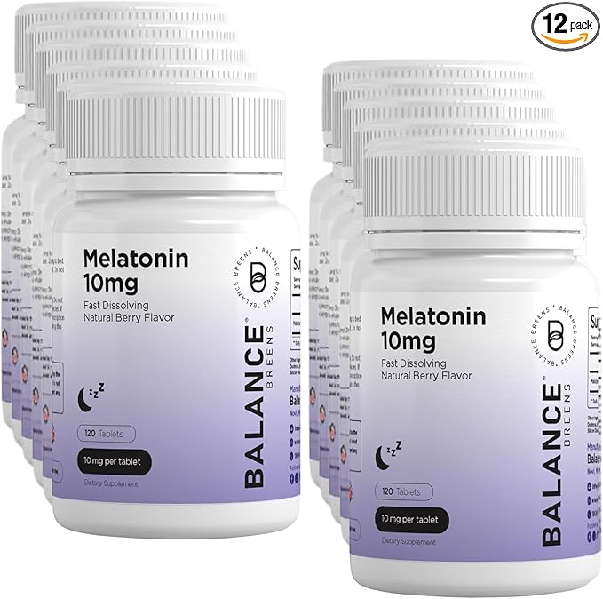 Balancebreens Melatonin 10mg- 120 Tablets