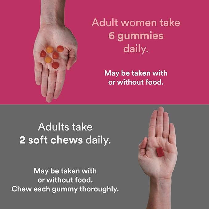SmartyPants Women's Multivitamin Gummies and Mineral (180 + 60 Count)