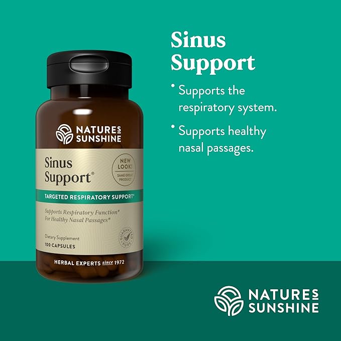 Nature's Sunshine Sinus Support EF, 100