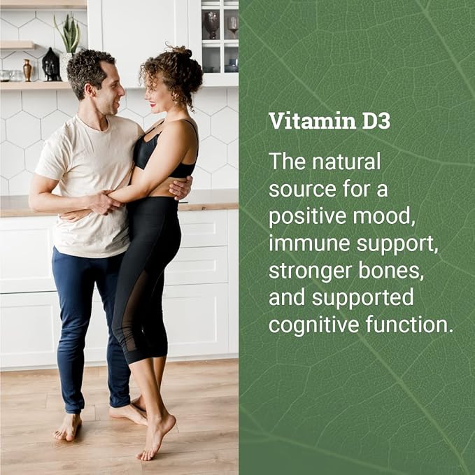 Vegan Vitamin D3 5000 iu Supplement D3 Vitamin 5000 iu 5000 iu 120 Capsules, 4-Month Supply D3