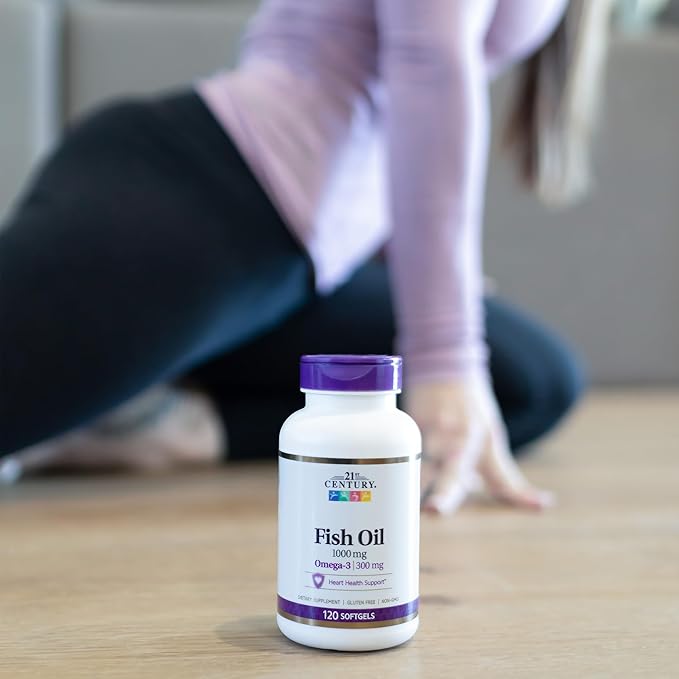 21st Century Fish Oil 1000 mg 120 Count