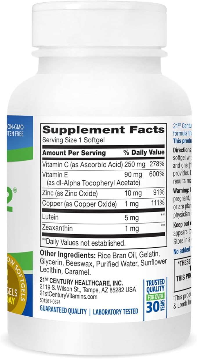 21st Century Healthy Eyes SuperView 2 120 Count