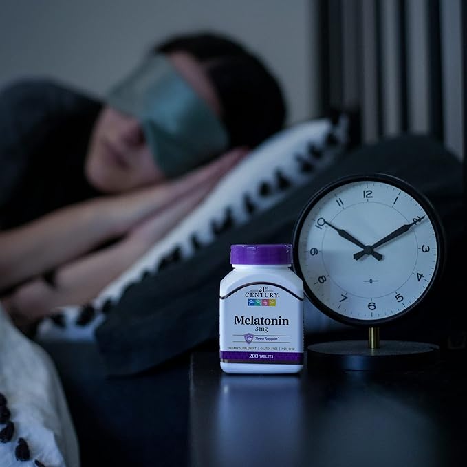 21st Century Melatonin 3 mg Tablets, 200 Count 2)