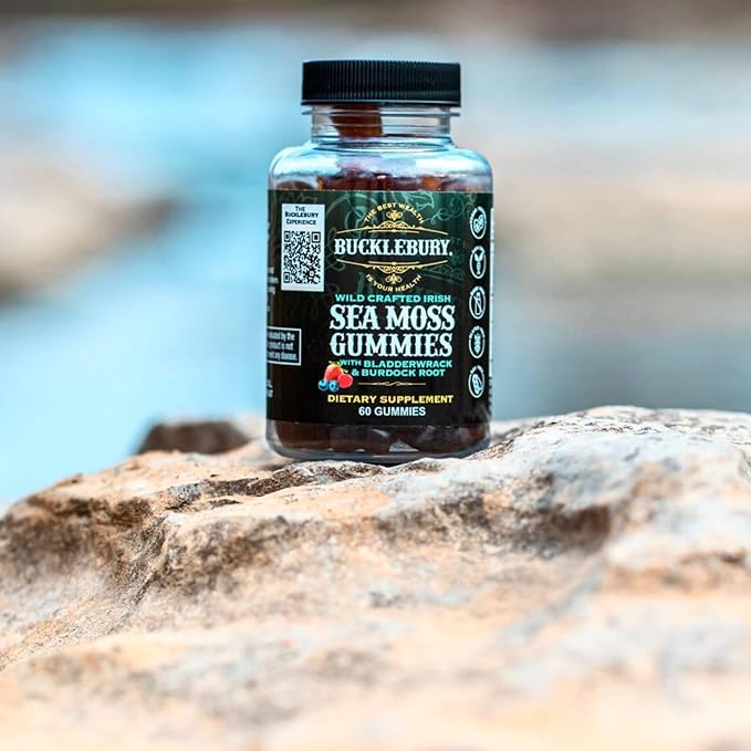 Wild Crafted Irish Sea Moss Gummies 60 Gummies