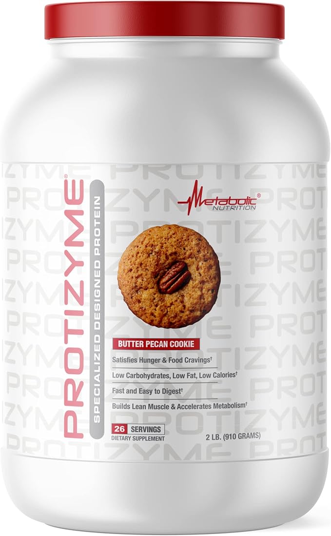 Metabolic Nutrition, Protizyme, 100% Whey Protein 24 Essential 2 Pound (26 ser)