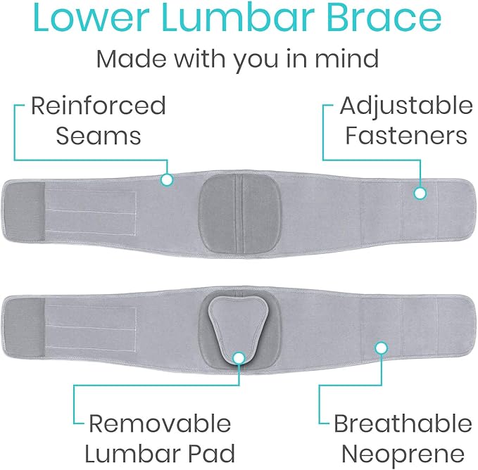 Vive Lower Back Support Brace