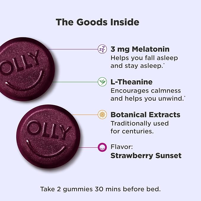 OLLY Fiber Gummy Rings 50ct & 60ct with
