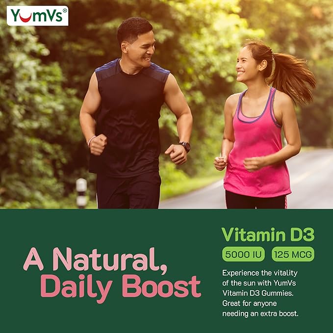 Vitamin D3 Jellies by YumV's 5000 IU 60 Count