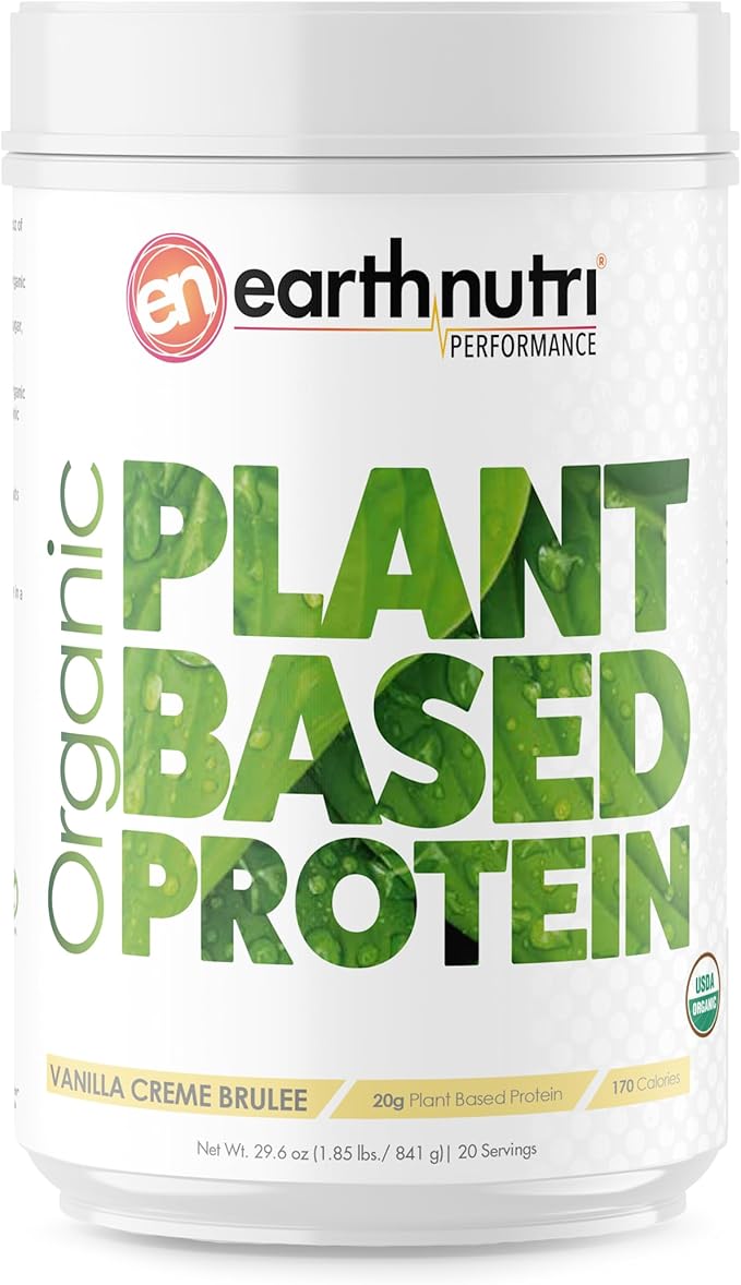 EarthNutri - USDA Organic Plant Based 20 Servings