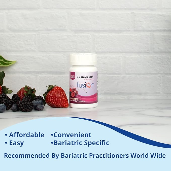 Bariatric Fusion Vitamin B12 Melt 12 Vitamin 1000 mcg B12 Vitamins 90 Count