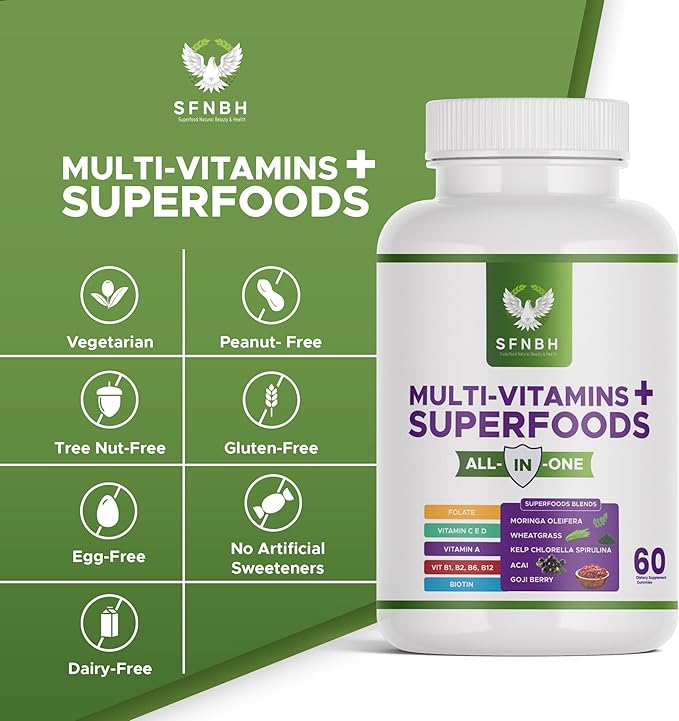 All in One Multi-Vitamins + Superfoods Blend