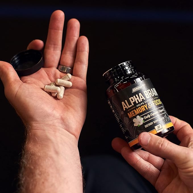 ONNIT Alpha Brain Premium Nootropic Brain 30 Count,