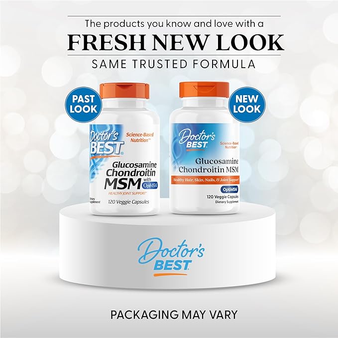 Doctor's Best Glucosamine Chondroitin Msm 120 Count 1)