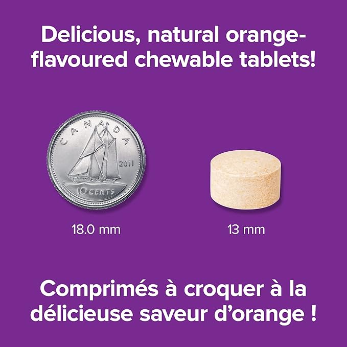 Webber Naturals Vitamin C, 300 Chewable 500 mg