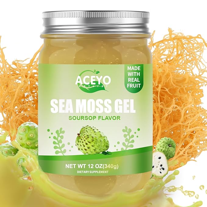 (12 OZ) Irish Sea Moss Gel 102 Vitamins